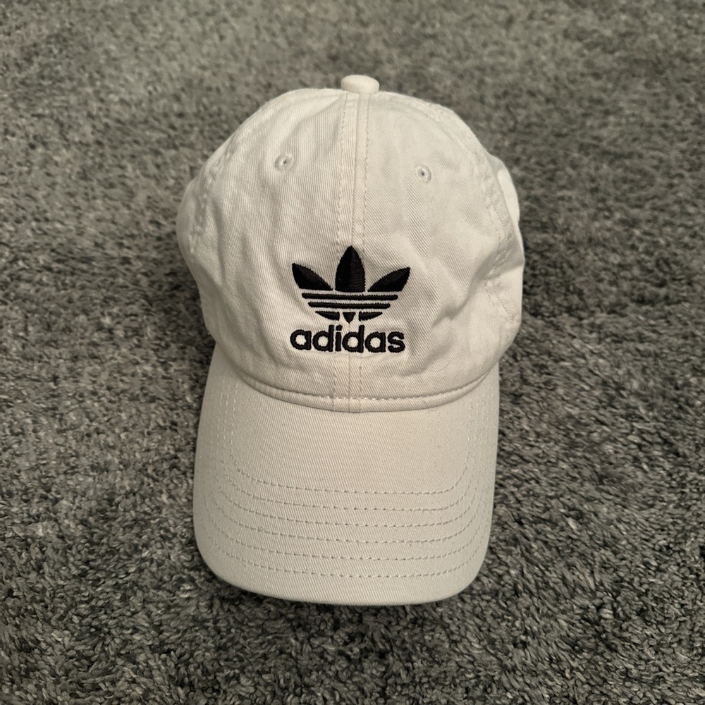 Adidas white cap